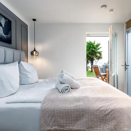 - Meerblick, Sauna, Terrasse - Ostsee Lounge 公寓 萨斯尼茨